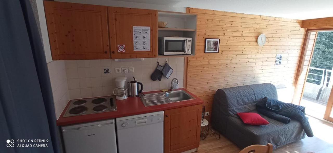 Studio Chamrousse 1700 Pour 4 Personnes - Au Calme - Avec Wifi 外观 照片