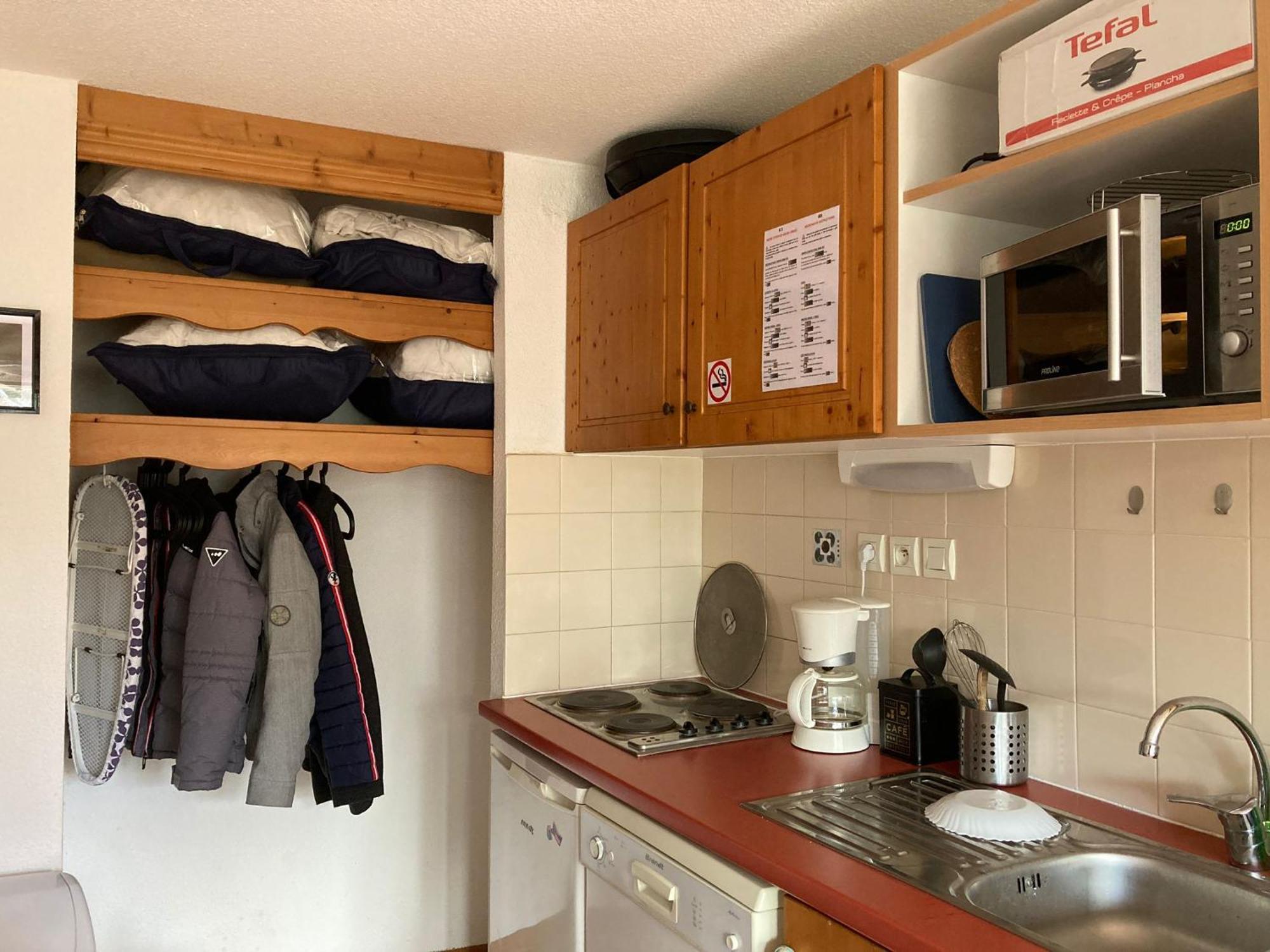 Studio Chamrousse 1700 Pour 4 Personnes - Au Calme - Avec Wifi 外观 照片